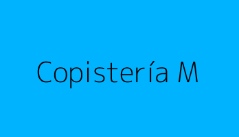 Copistería M&S